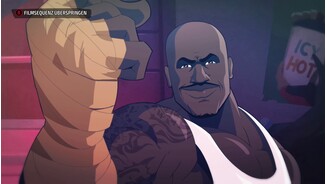 Shaq Fu: A Legend RebornKein Zweifel: Shaq ist schon eine ziemlich coole Sau. Nicht einmal die schlechten Cutscenes können ihm was anhaben.