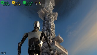 The Talos PrincipleWas für Adam und Eva der Apfel ist, ist für unseren Roboter dieser Turm. Da dürfen wir auf keinen Fall rauf. Zumindest laut Elohim.