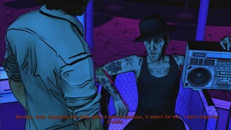 The Wolf Among Us - Episode 2Dem Großmaul Georgie gehört der Strip Club »Pudding + Pie«. Er erweist sich jedoch als wenig auskunftsfreudig und macht uns das Leben schwer.