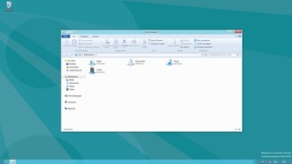 Beim ersten Blick auf den Windows Explorer fallen als erstes die seit Office 2007 bekannten Ribbons am oberen Fensterrand auf.
