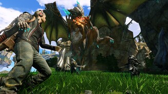 Scalebound
Platinum Games, die Macher von Bayonetta, entwickeln das Action-Rollenspiel Scalebound, in dem ihr mit bis zu vier Teilnehmern in gigantischen Drachenschlachten antreten werdet.