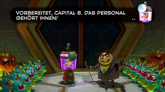 Yooka-LayleeDr Quack und der fiese Capital B sind die beiden Hauptfieslinge des Spiels, die Story ist wie bei den Rare-Vorbildern eher belanglos.