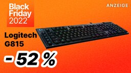 Black Friday Rekordpreis: Die Logitech G815 mechanische Gaming Tastatur über die Hälfte reduziert