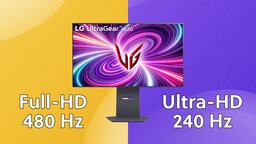 Full-HD mit 480 Hz oder 4K mit 240 Hz: Neuer OLED-Monitor kann beides
