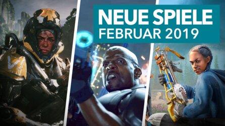 20 neue Konsolenspiele im Februar 2019 - Release-Vorschau für PS4, Xbox One + Nintendo Switch