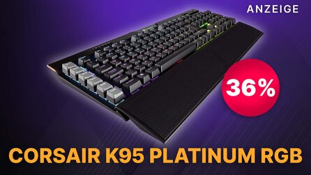 Amazon Angebot: Mechanische Gaming Tastatur Corsair K95 RGB jetzt knallhart reduziert