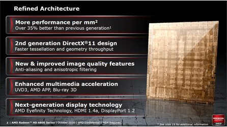 AMD Radeon HD 6800 - Hersteller-Präsentation Chiparchitektur