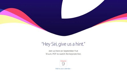 Apple iPhone 6s - Apple lädt zum Event am 9. September 2015