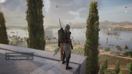 Assassins Creed: Origins - Papyrusrätsel »Blick des Steins« in Alexandria: Fundort + Lösung