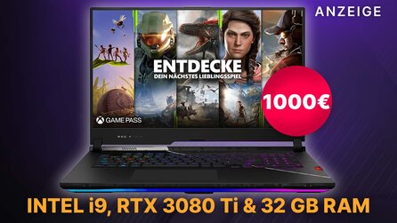 RTX 3080 Ti, Intel i9 + 240Hz: ASUS WQHD Gaming Laptop jetzt mit 1000€ Rabatt bei der Amazon Gaming Week