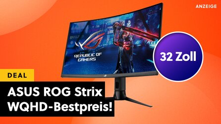 Teaserbild für ASUS ROG Strix WQHD-Monitor fast 200€ günstiger: Dieses 170Hz Monster ist gerade richtig günstig bei Amazon!