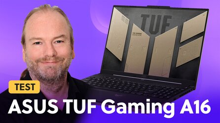 Bezahlbares mobiles Gaming mit dem Asus TUF Gaming A16 im Test