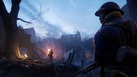 Battlefield 1: Prise de Tahure - Screenshots der Nachtkarte