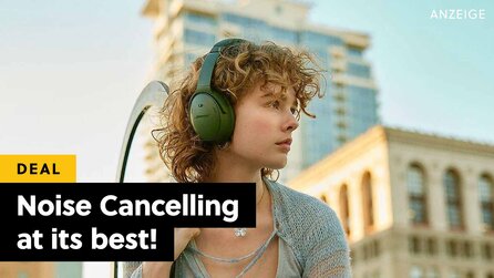 Teaserbild für Überragendes Noise Cancelling, Premium-Sound + starker Akku: Bose Bluetooth-Kopfhörer jetzt irre günstig bei Amazon