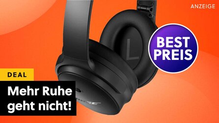 Bluetooth-Kopfhörer mit genialem Noise Cancelling günstig wie nie zuvor: Bose QuietComfort jetzt zum Tiefstpreis