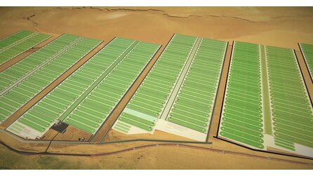 Mitten in der Wüste Sahara züchten Menschen Algen mit einem Ziel: CO2 aus der Atmosphäre zu binden