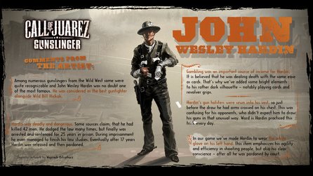 Call of Juarez: Gunslinger - Artworks und Konzeptgrafiken