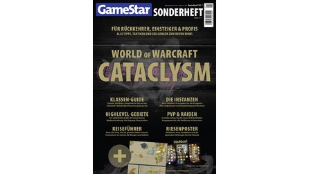GameStar Sonderheft WoW Cataclysm 111 - Jetzt erhältlich: Guides + Infos zum Addon