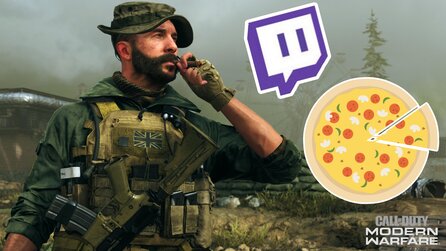 CoD MW + Warzone: Wer Twitch guckt und Pizza bestellt, bekommt aktuell viele Extras