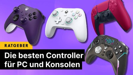 Teaserbild für Controller für PC: Die besten kabelgebundenen und wireless Gamepads