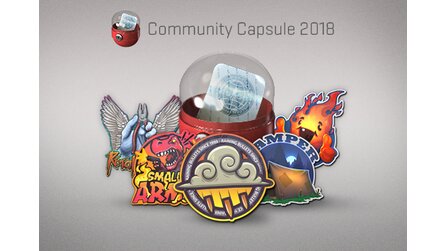 Counter-Strike: Global Offensive - Community Capsule 2018: Alle Sticker