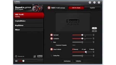 Creative Soundblaster Evo ZxR Treiber - Screenshots