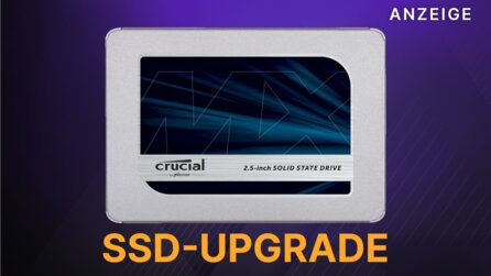 Teaserbild für Ende der HDD: SATA-SSD von Crucial jetzt nur noch 31€!