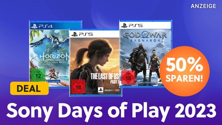 Teaserbild für Days of Play Highlights: Schnappt euch jetzt AAA-Spiele für die PS5 und PS4 bis zur Hälfte reduziert
