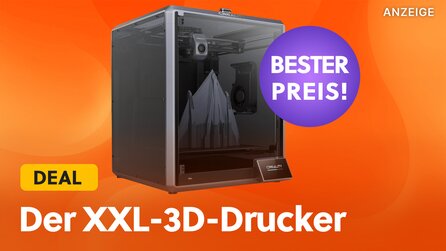 Teaserbild für Dieser XL 3D-Drucker mit künstlicher Intelligenz setzt ganz neue Maßstäbe und ist jetzt günstiger als je zuvor