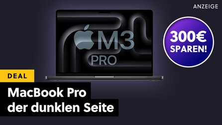 Das schwarze MacBook Pro sieht richtig gut aus und ist bei Amazon jetzt günstiger! Neuer 14 Zoll Laptop mit Apple M3 Pro