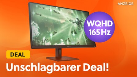 Teaserbild für Der Wunschlos-Glücklich-Monitor: 27 Zoll IPS, WQHD-Auflösung und sogar mehr als 144Hz zum besten Preis jemals bei Amazon