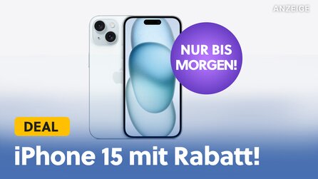 Teaserbild für Das neue iPhone 15 gibts gerade viel günstiger im Angebot - aber dafür solltet ihr jetzt richtig schnell sein!