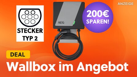 Teaserbild für E-Auto zuhause laden und dabei sparen: Bei eBay gibt’s 25% Rabatt auf diese 11kW Wallbox von AEG