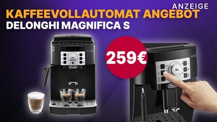 Teaserbild für Kann ich aus eigener Erfahrung empfehlen: DeLonghi Magnifica S Kaffeevollautomat im Amazon Angebot!