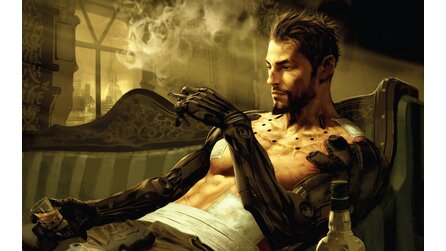 Deus Ex: Human Revolution - Games-Wallpaper mit Adam Jensen