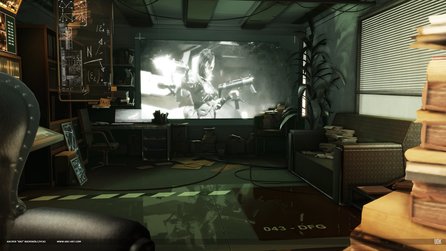 Deus Ex: Human Revolution - Screenshots von »Dr. Megan Reeds Office«