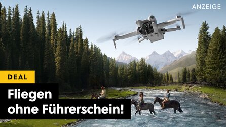 Teaserbild für Der Drohnen-Bestseller zum Bestpreis: Die DJI Mini 4 Pro inklusive Fernsteuerung mit Display ist jetzt im Amazon-Angebot!