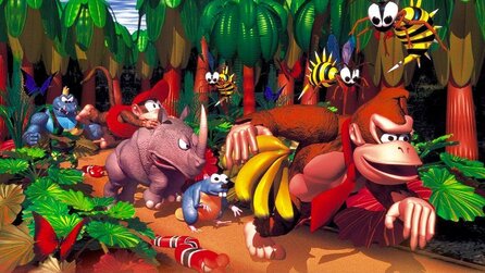 Donkey Kong Country: Bananenstarkes Affentheater - Hall of Fame der besten Spiele