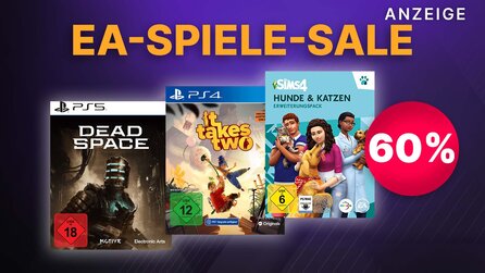 Sims 4, Dead Space, It Takes Two: Schnappt euch jetzt EA-Spiele mit bis zu 60% Rabatt!