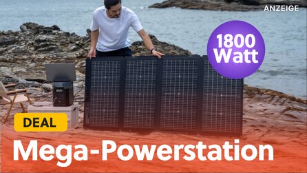 Teaserbild für Ultra-Powerstation mit Mega-Gutschein und Solarmodul bei Amazon: Dieser Energiespeicher ist richtig gut!