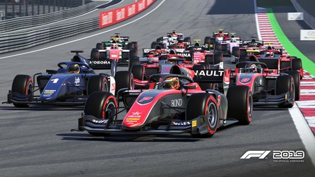 Virtuelle Formel 1 mit echten Profi-Fahrern endet in Massenkarambolage