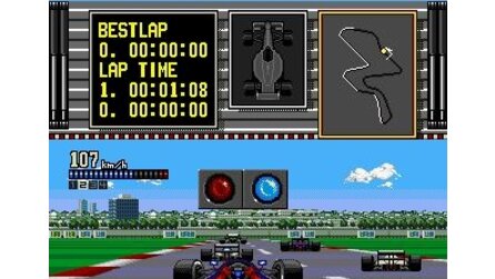 F1 Hero MD Sega Mega Drive