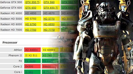 Fallout 4: Systemanforderungen - Technik-Check mit Grafikvergleich