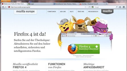 Mozilla Firefox 4 - Screenshots