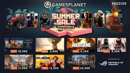 Bis zu 90% Rabatt im Summer Sale: Sichert euch jetzt die besten Strategie-Spiele für Steam besonders günstig