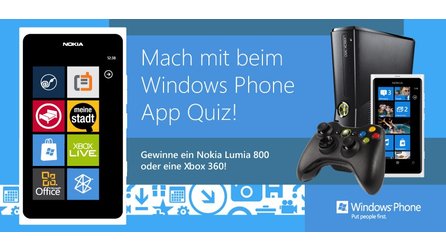 Gewinnspiel - Xbox 360 und Nokia Lumia 800 zu gewinnen
