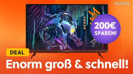 Teaserbild für Gigantischer 4K-Monitor mit 144Hz - aber der Preis ist überraschend klein: So ein Angebot gibts selten!