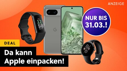 Nur noch bis 31. März: Smartphones, Tablets + Smartwatches in irrsinnig-günstigen Angeboten bei den Google Days!