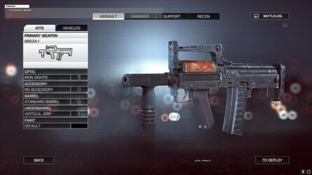 Battlefield 4 - Waffen aus dem Weapon-Crate-DLC.