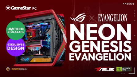 Teaserbild für Halb ausverkauft: Der exklusive GameStar-PC für Fans von Neon Genesis Evangelion